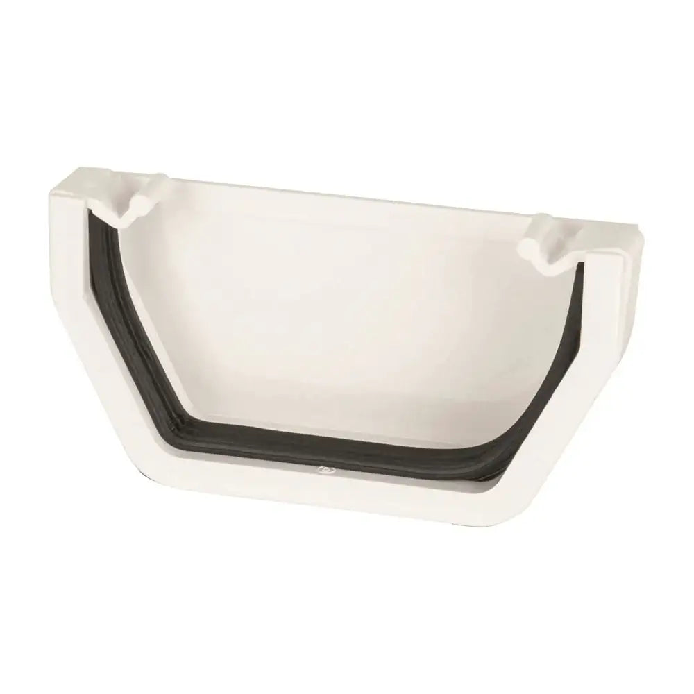 Square External Stopend White (AES1W)