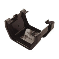 Square Gutter Union Bracket Black (AUS1BL)
