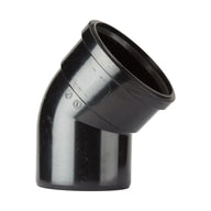 Soil Bend 135Deg S/S Black (Spb135Bl)