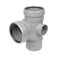Soil Branch D/S 92.5Deg Grey (Spbr92.5Gr)