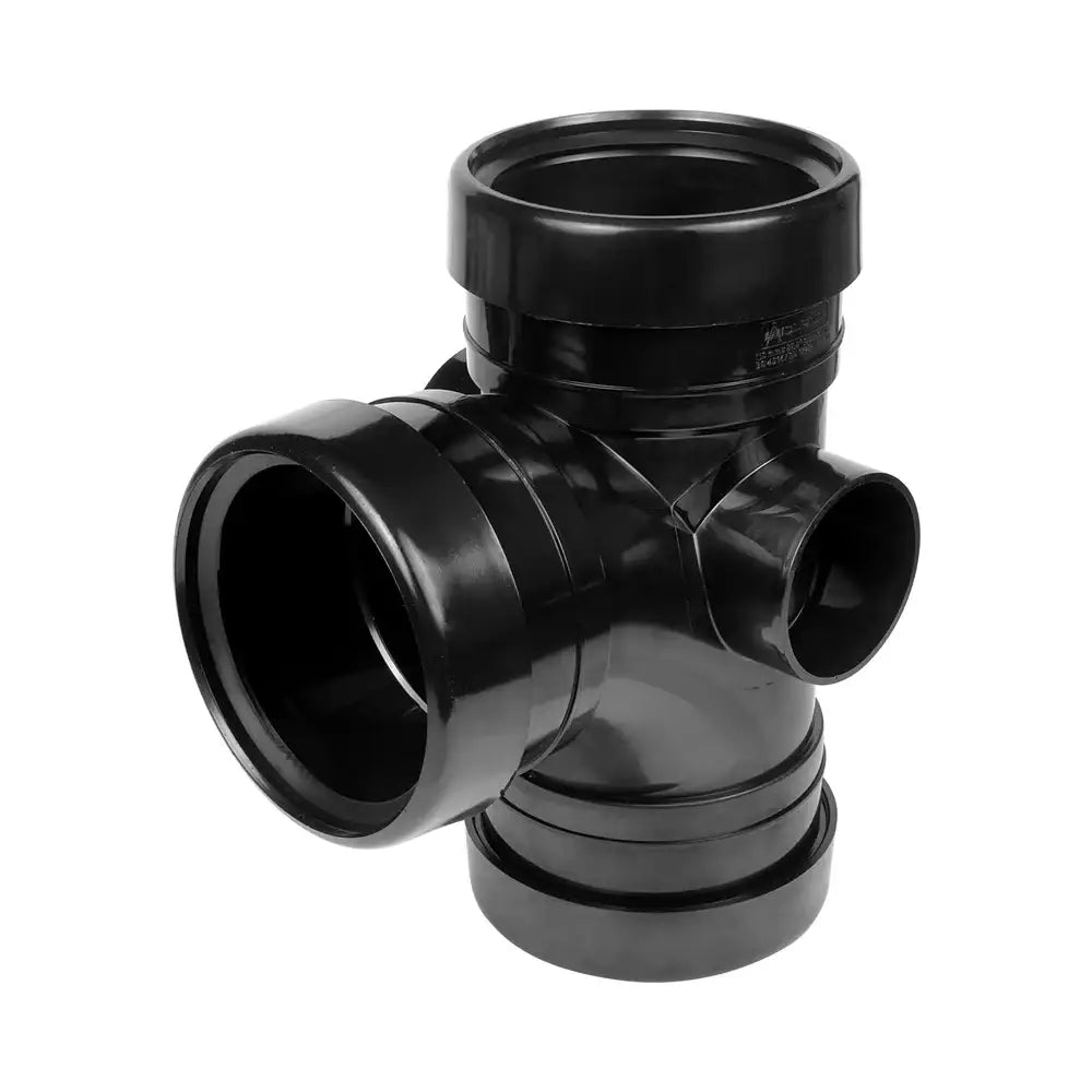 Soil Branch T/S 92.5Deg Black (Spbrt92.5Bl)