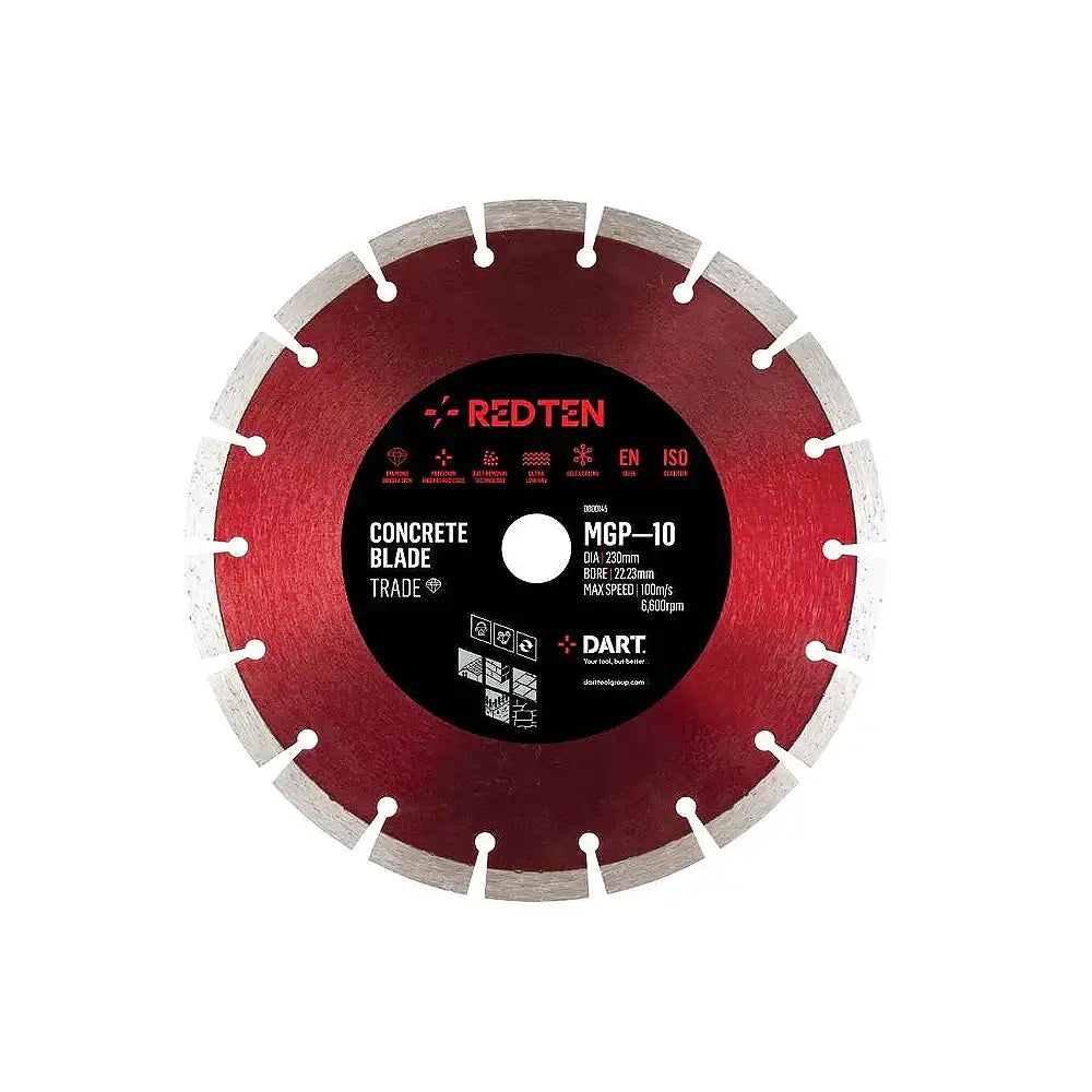 Dart Red Ten Trade Mgp-10 Diamond Blade 230D X 22B