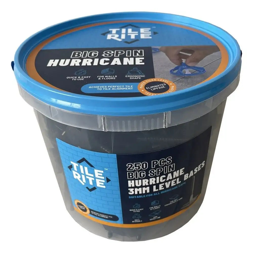 Tilerite 3mm x 250 Big Spin Hurricane Standard Base 3-15mm
