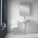 Bliss Modern Square Bathroom Suite
