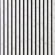 White Marble Acoustic Slat Wall Panel 2400 x 600mm