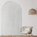 White Marble Acoustic Slat Wall Panel 2400 x 600mm