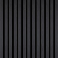 Dark Stone Acoustic Slat Wall Panel 2400 x 600mm