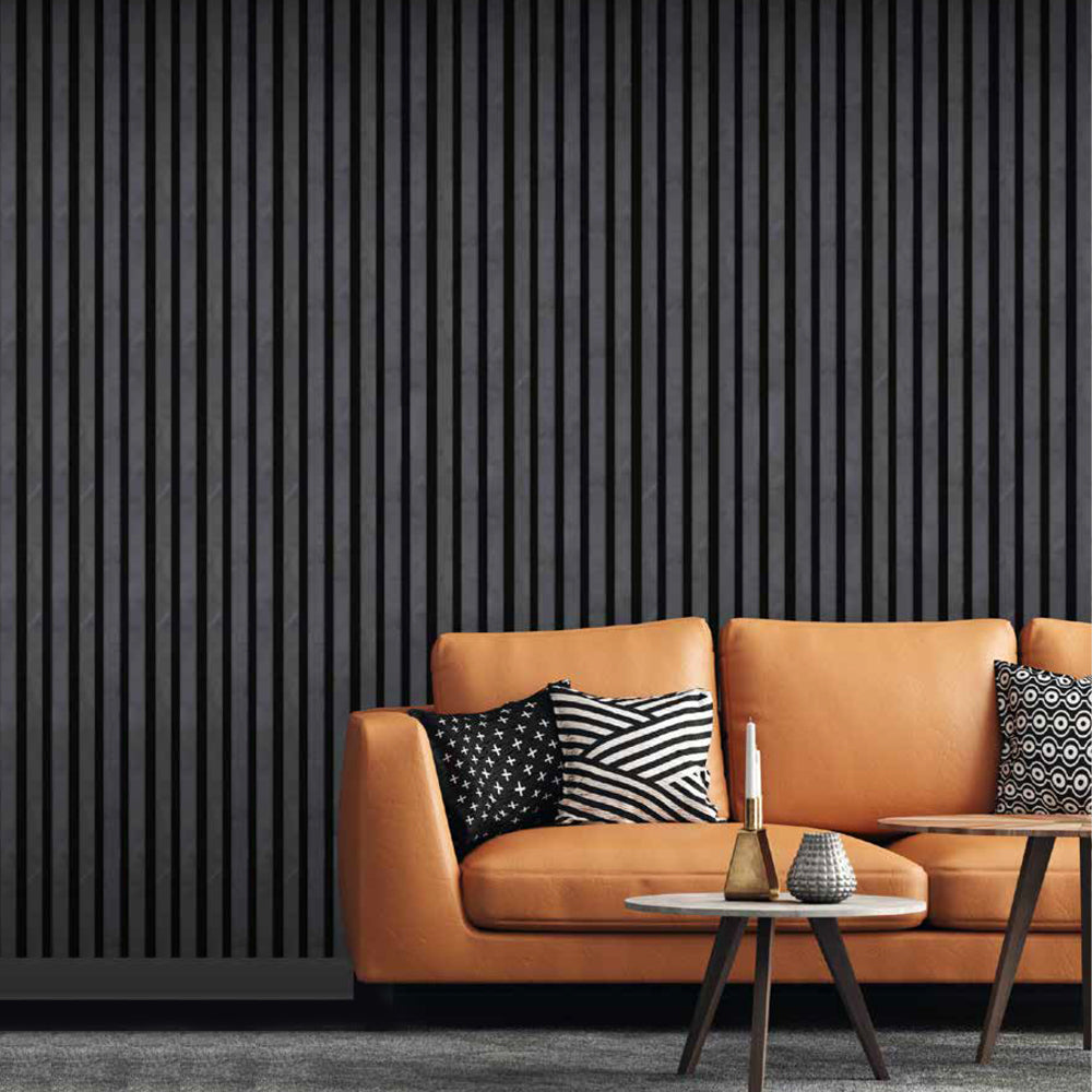 Cloud Stone Acoustic Slat Wall Panel 2400 x 600mm