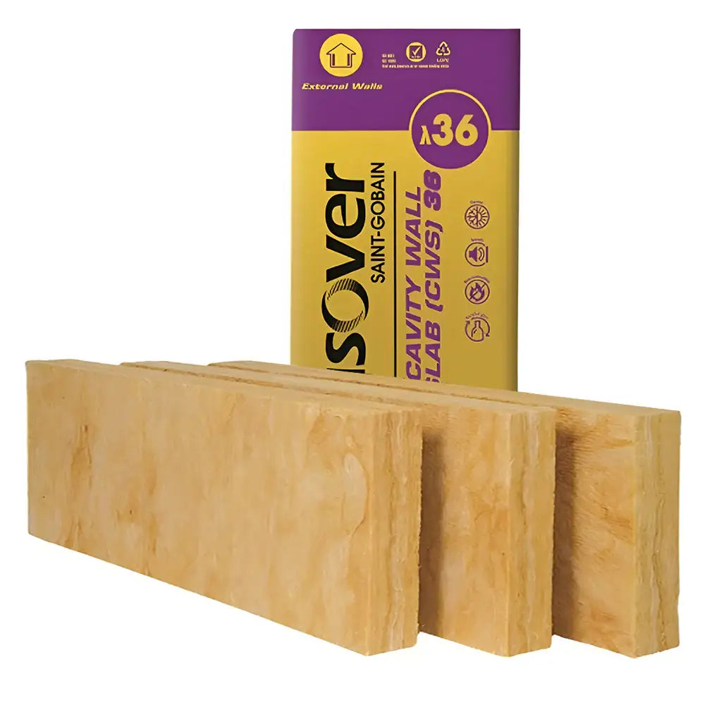 ISOVER CAVITY WALL CWS36 125MM (4.37M2)