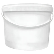 GRP 10L White Plastic Tub (no lids required)