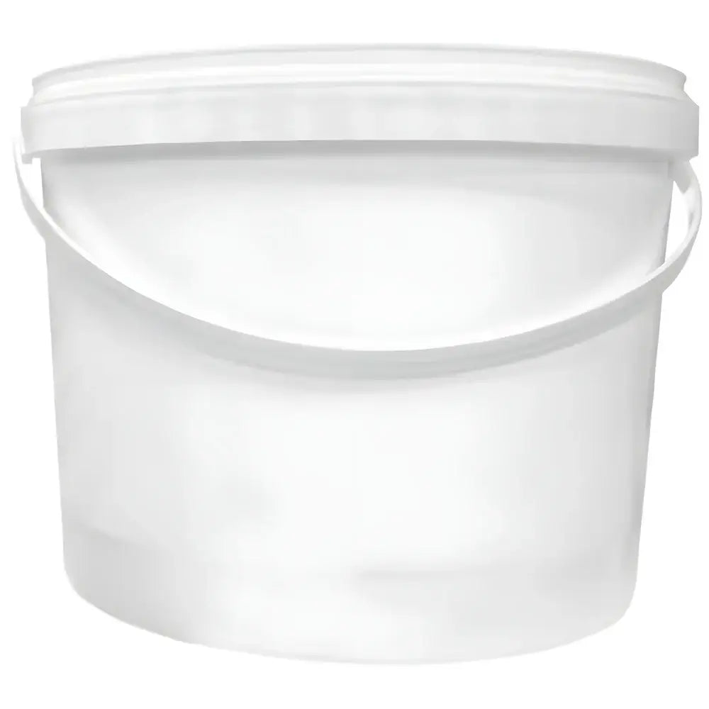 GRP 10L White Plastic Tub (no lids required)