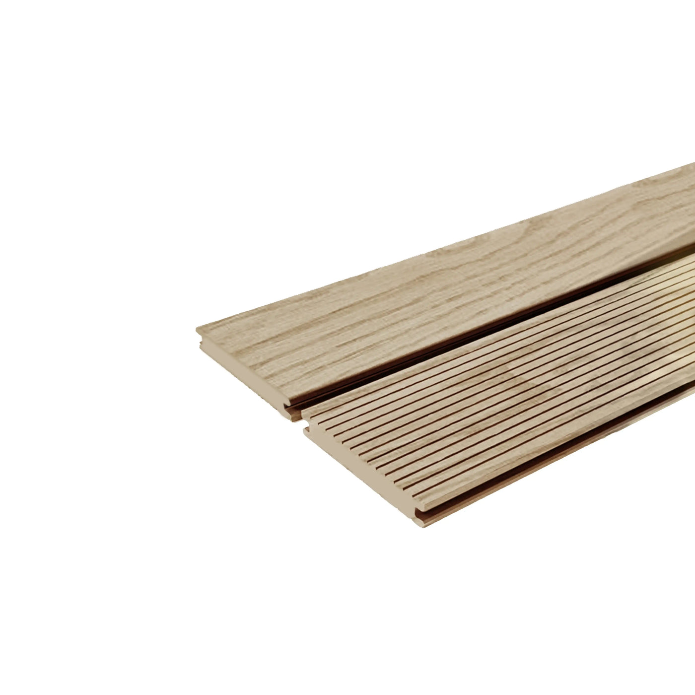Saige Driftwood Composite Decking End Board 3.6m