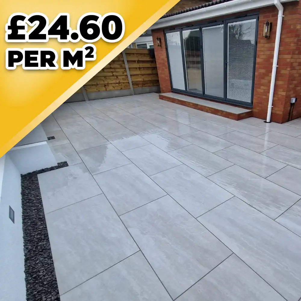 Kandla Grey Porcelain Paving Tile