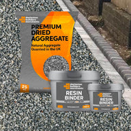 RESIN BOUND 1m2 DIY LANDSCAPER KIT NORDIC GREY 2-5mm (inc resin & gravel)