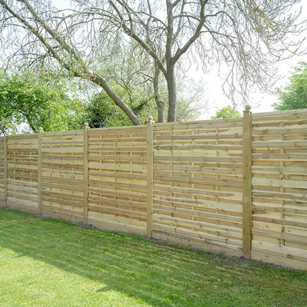 Elite Espirit Square Fence Panel 1800 x 1800mm (6ftx6ft Approximate)