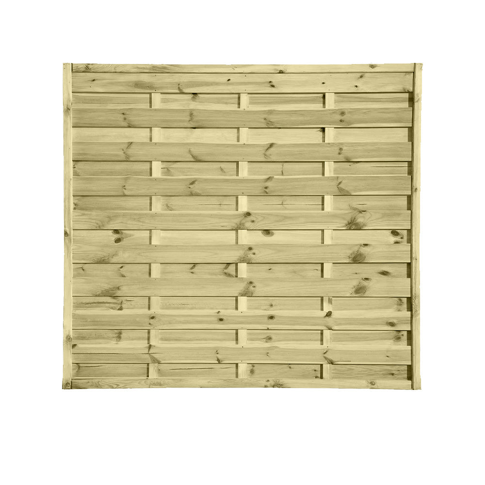 Elite Espirit Square Fence Panel 6ftx5ft