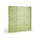 Premium Slatted Fence Panel 6ftx6ft