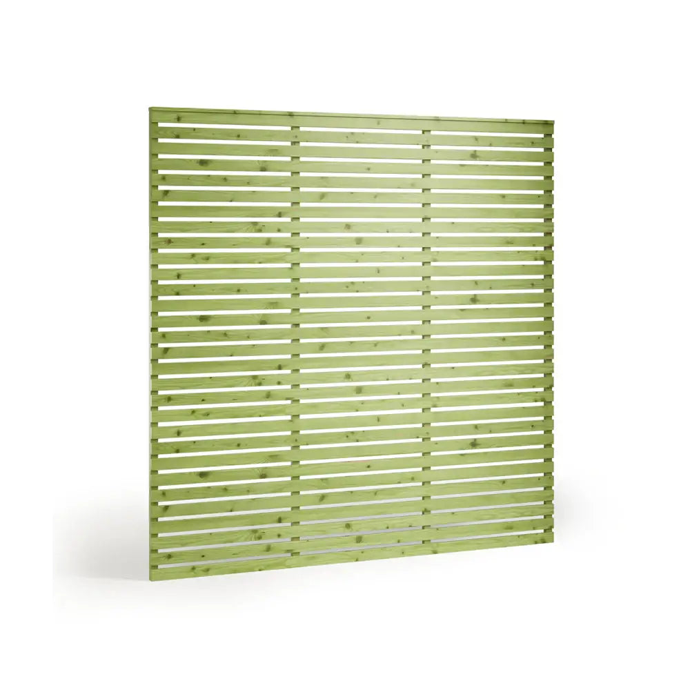 Premium Slatted Fence Panel 6ftx6ft