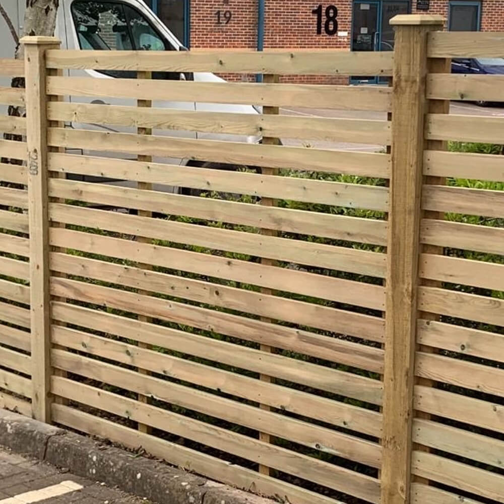 Fence Post 95X95X2400 (For use with Slatted Panel)