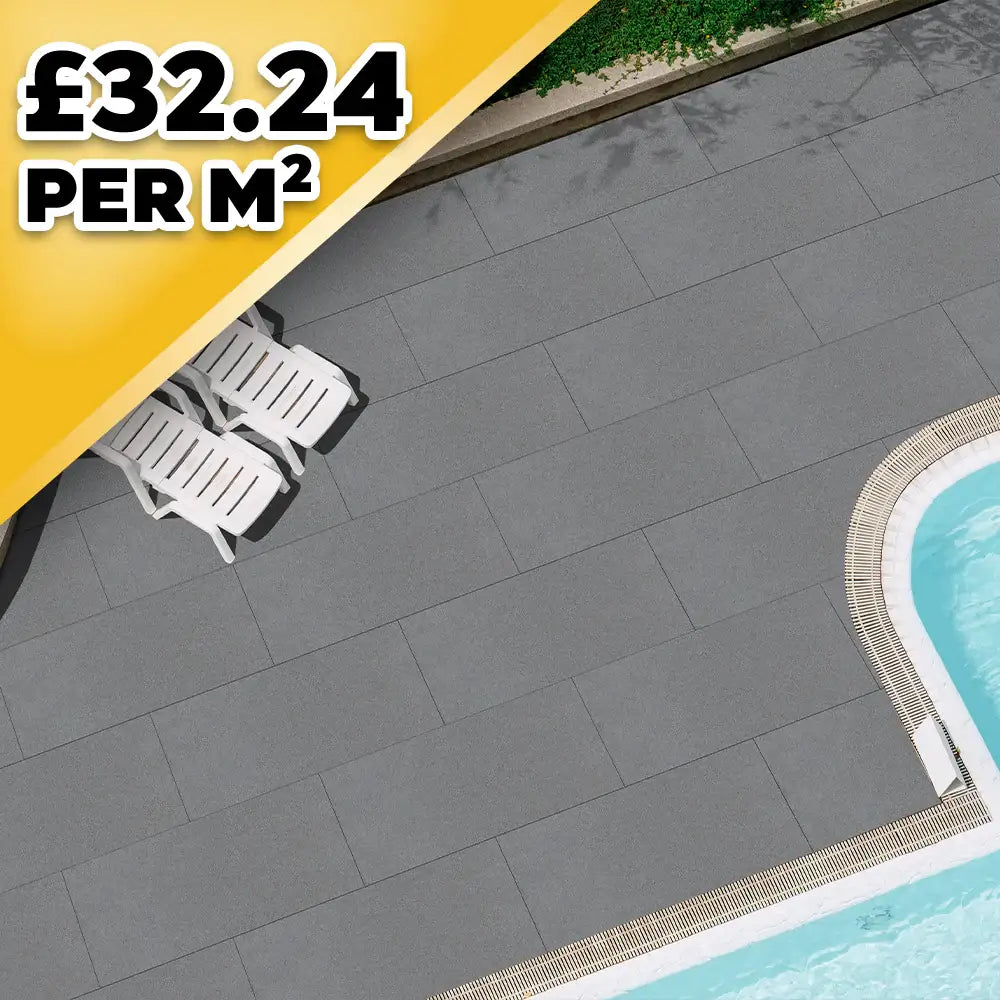 Terra Gris Porcelain Paving Pack