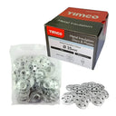 TIMCO METAL INSULATION DISC 100 PER PACK