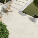 Quartz White Porcelain Paving Tile