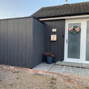 Composite Garden Wall Cladding Grey 200mm x 3.6m