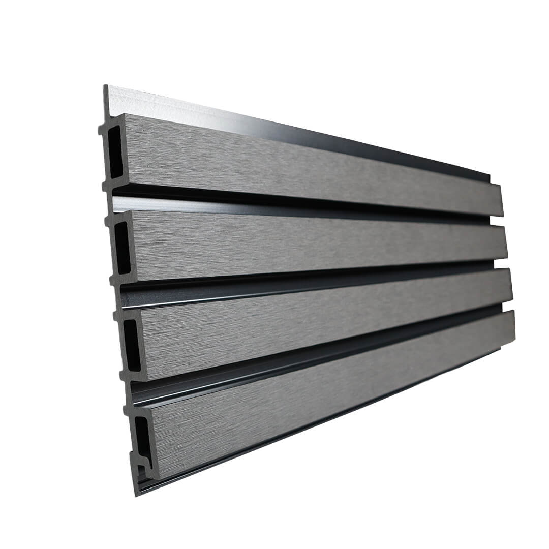 Composite Garden Wall Cladding Grey 200mm x 3.6m