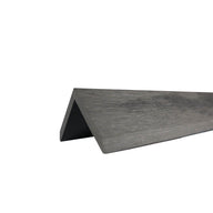 Composite Garden Wall Cladding Grey L Trim 3.6m
