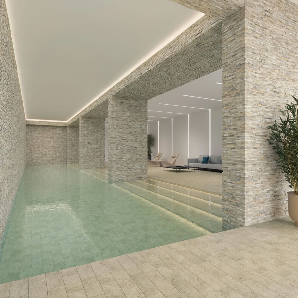 Italian Porcelain Wall Cladding 405x150mm Box (12pc 0.77m2)