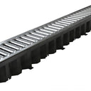 Easi Channel Aco Drain Hexdrain Plastic with Metal Top