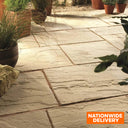 Bradstone Cotswold  Ashbourne ECO Patio Paving Kit 3.6m x 2.7m  9.72 m2 Pack of 48 Slabs