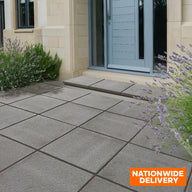 Bradstone Dark Grey Textured Flag Paving Slab