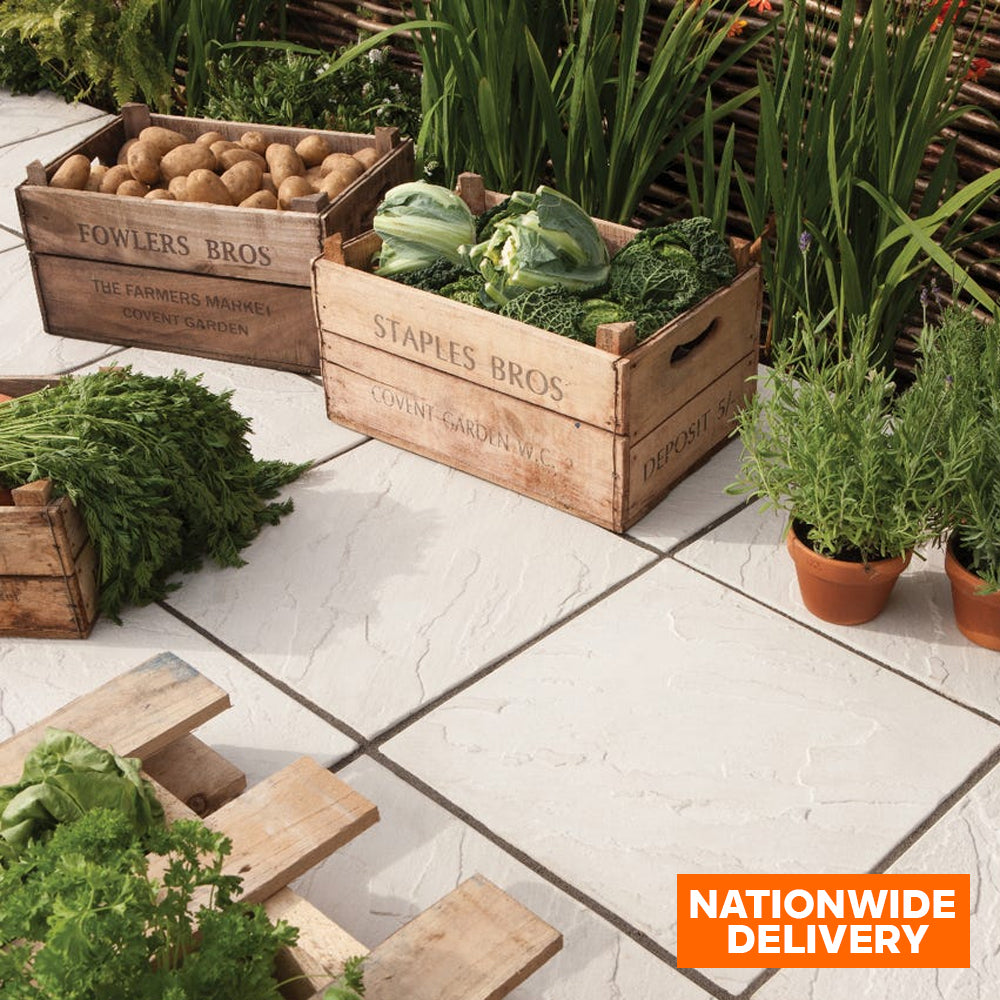 Bradstone Grey Edale Eco Paving Slab
