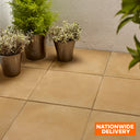 Bradstone Buff Yellow Peak Smooth Paving Slab