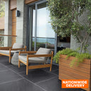 Bradstone Mode Profiled Graphite Porcelain Paving Slab