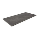 Bradstone Mode Profiled Porcelain Dark Grey Bullnose Step 900x450x20mm Pack of 1