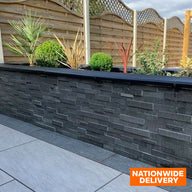 Bradstone Mode Profiled Graphite Edging / Coping 600x300x20mm Pack of 3
