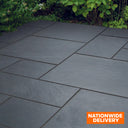 Bradstone ROCK Blue Black 20mm Porcelain Paving Patio Pack 19.89m2 Pack