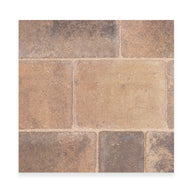 Bradstone Monksbridge Tegula 50mm Paver Block Paving 4 size - Woodland  9.6m2 Pack