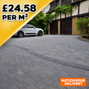 Bradstone Woburn Original Graphite 50mm Block Paving Paver