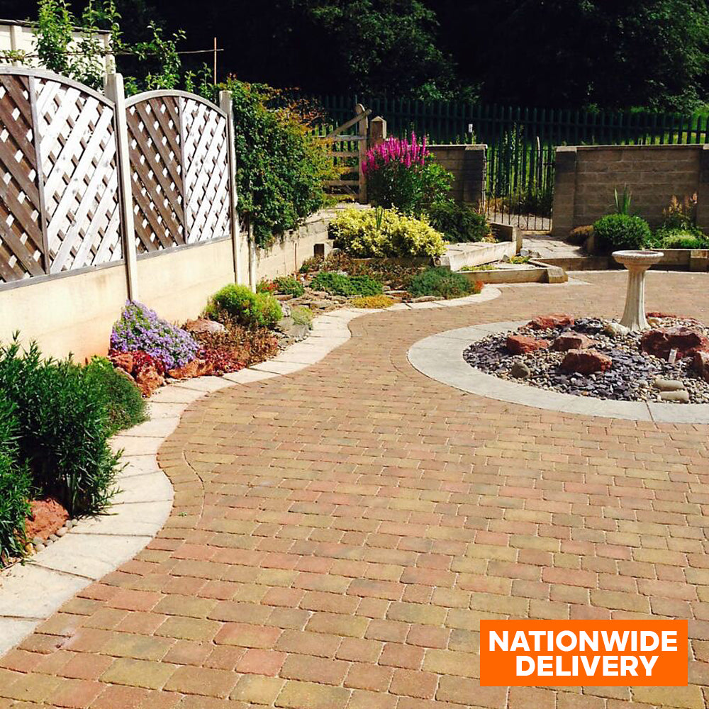 Bradstone Woburn Original Autumn 50mm Block Paving Paver