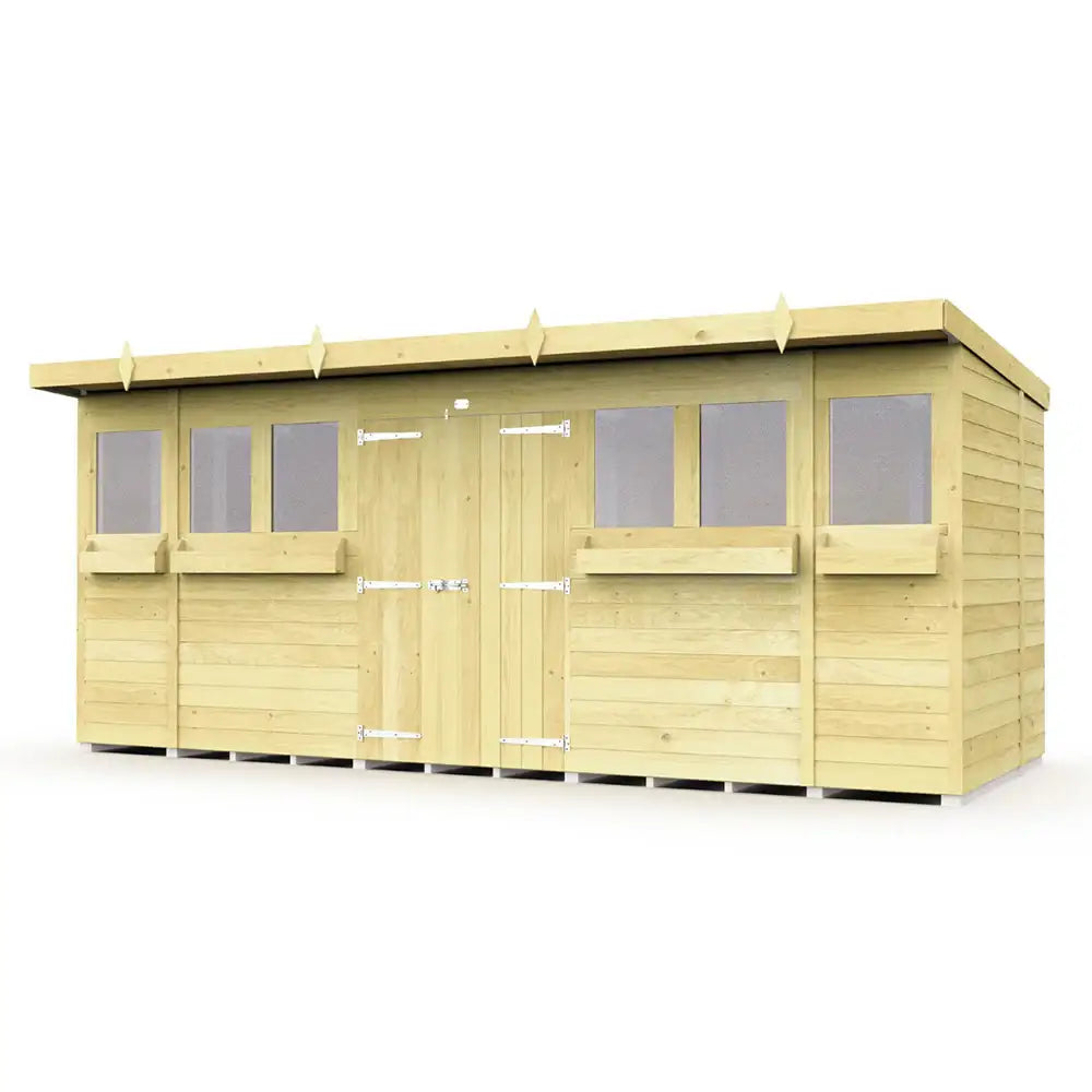 Pent Summer Shed
