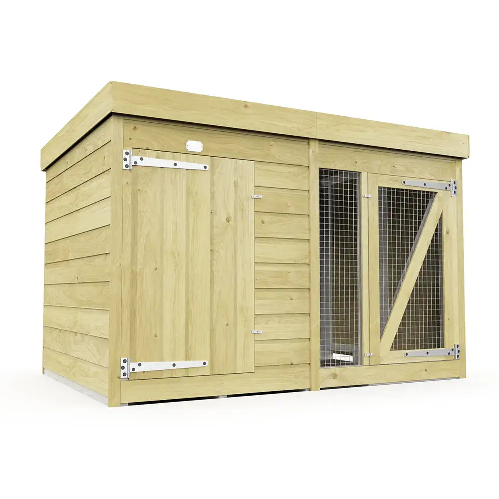 Dog Kennel And Run