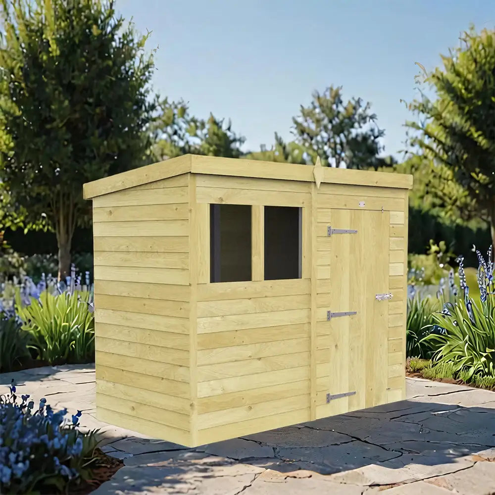 Pent Shed F&F