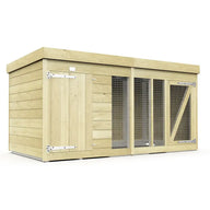 Dog Kennel And Run