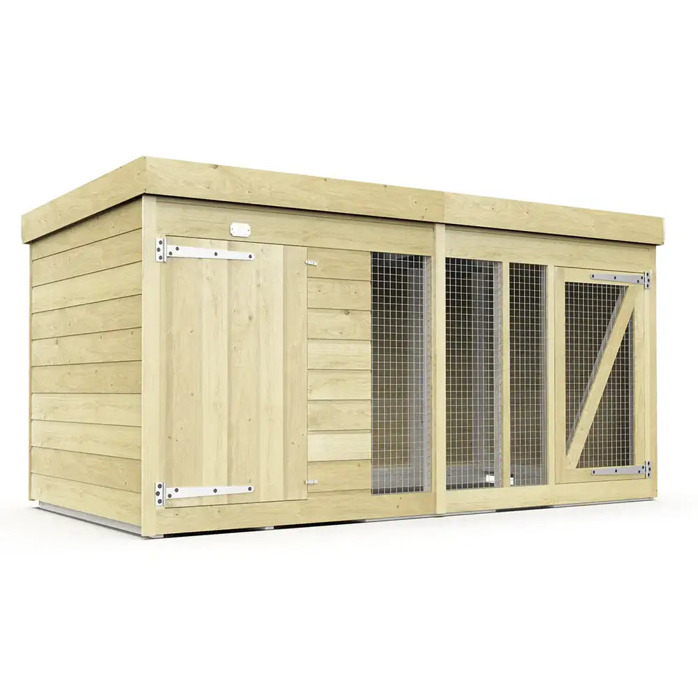 Dog Kennel And Run