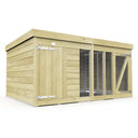Dog Kennel And Run