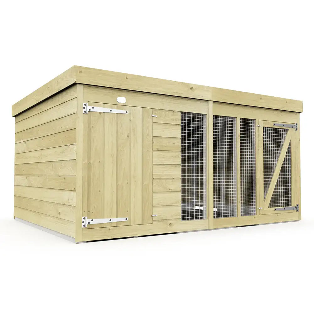Dog Kennel And Run