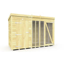 Dog Kennel And Run (Full Height)
